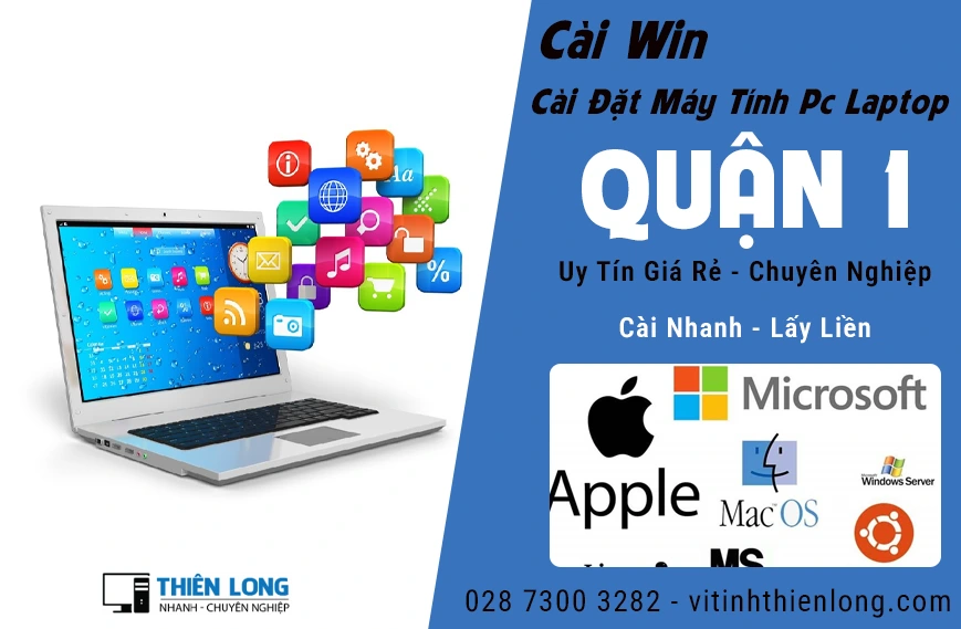 Cài Win - Cài Đặt Máy Tính Pc Laptop Quận 1