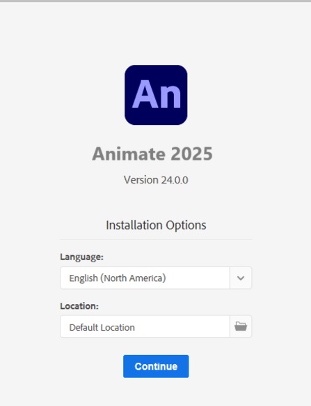 Hướng dẫn cài Adobe Animate 2025 bản quyền