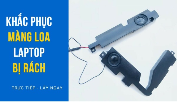 màng loa laptop bị rách