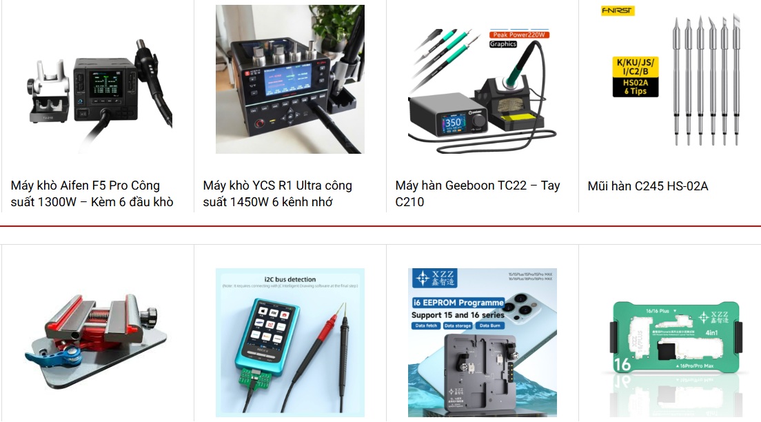 Bộ dụng cụ cần thiết để sửa chữa laptop Bộ dụng cụ cần thiết để sửa chữa laptop