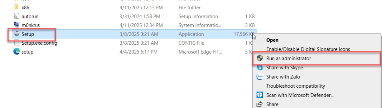 chọn file setup hướng dẫn cài đặt revit 2026 chọn file setup hướng dẫn cài đặt revit 2026