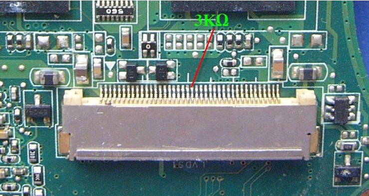 Lỗi sọc màn hình đặc trưng trên laptop Asus K42Jr. Màn hình laptop Asus K42Jr bị lỗi sọc