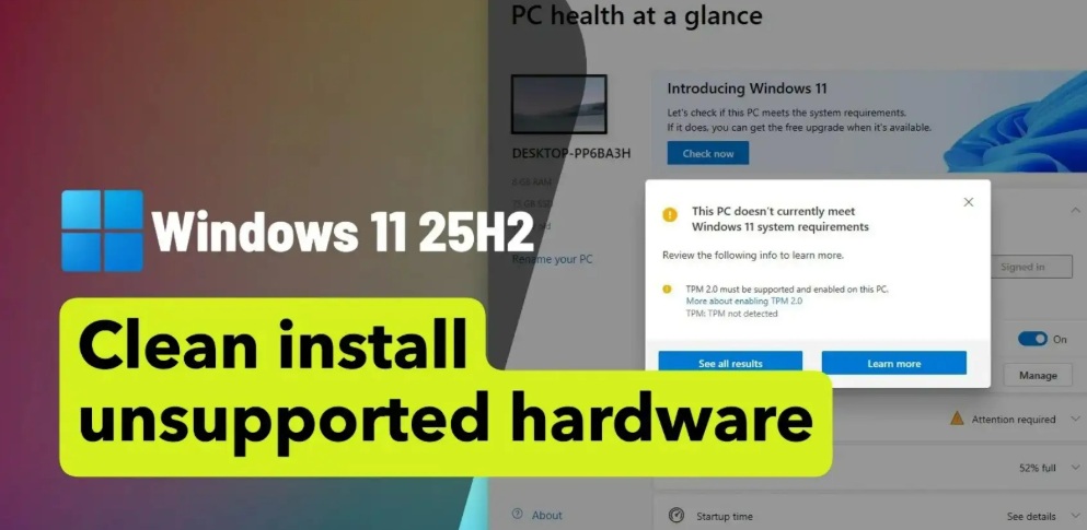 Hướng dẫn cài Windows 11 25H2 từng bước Hướng dẫn cài Windows 11 25H2 từng bước
