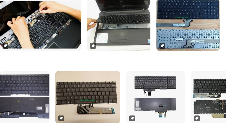 Kho bàn phím laptop Dell, HP, Asus, Lenovo chính hãng, đa dạng mẫu mã