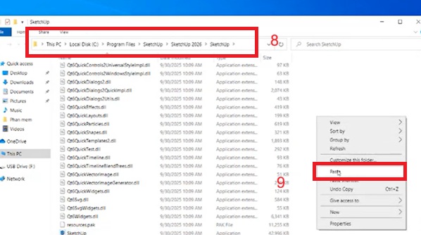 pass file crack vào đường dẫn cài tại ổ c