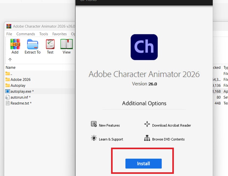 hướng dẫn cài character animator 2026 full crack