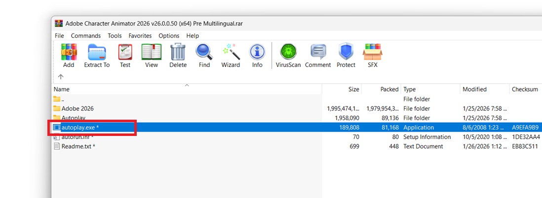 tải phần mềm adobe character animator 2026 full crack