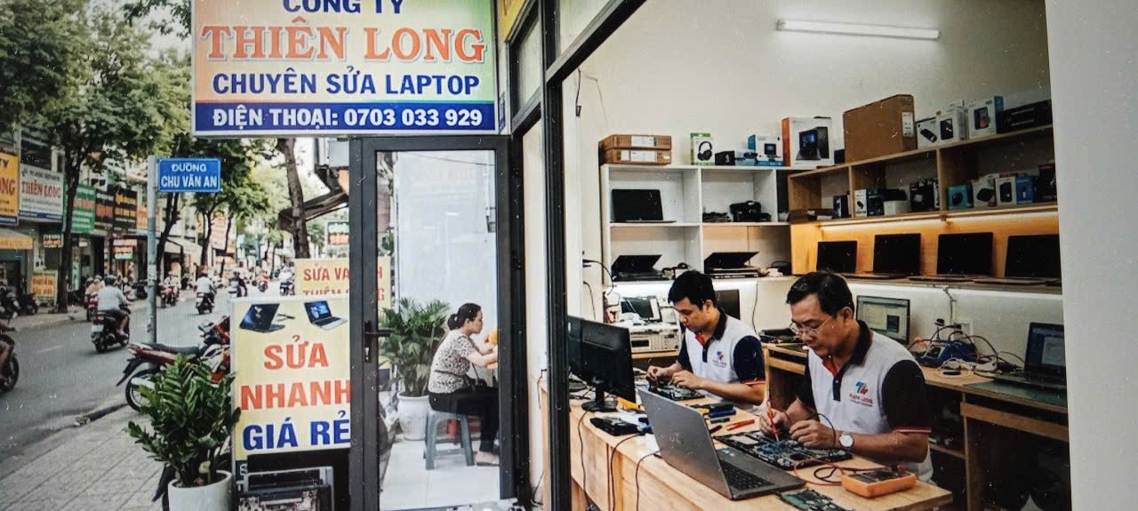 sửa laptop đường chu văn an lấy liền