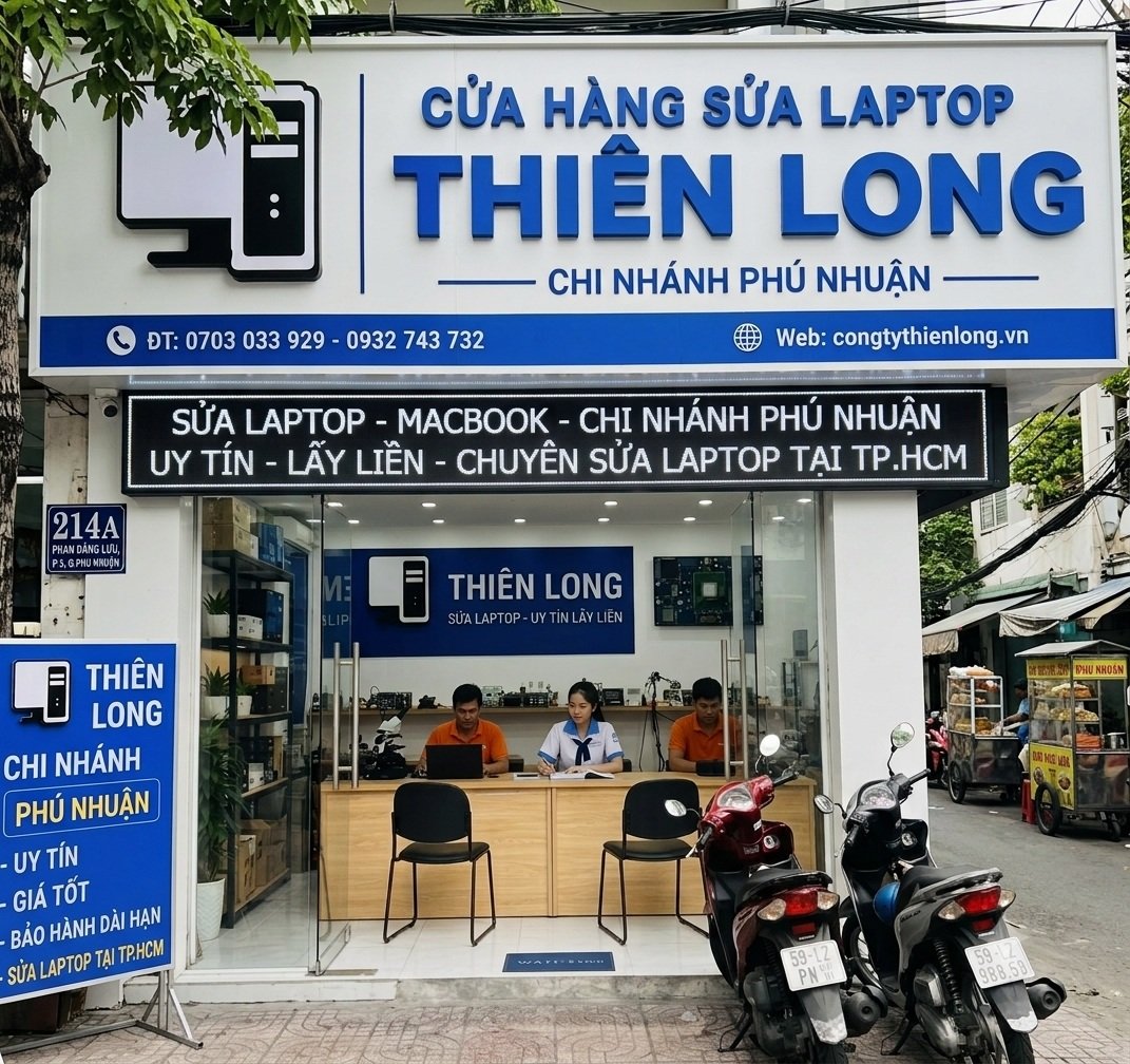 địa chỉ cửa hàng sửa laptop ở quận phú nhuận